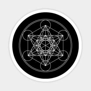 metatron's cube sacred geometry Magnet